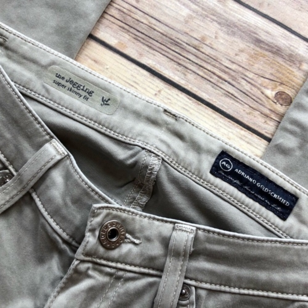 AG Adriano Goldschmied Khaki Skinny Pant - Picture 2 of 4